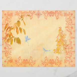 Rouge Automne 2 Livre Junkjournal non aligné