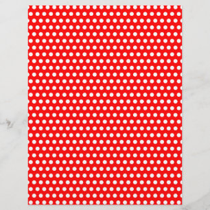Rouge avec de minuscules points blancs