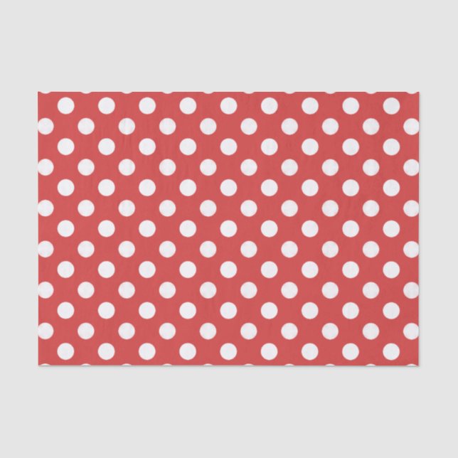 Rouge avec le papier de soie de soie blanc de (Recto)
