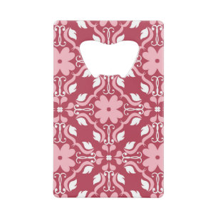 Rouge, beige à fleurs, papier peint motif sans cou