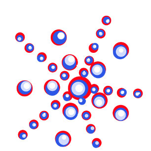 Rouge blanc et bleu 4 juillet serviette Summer Bea