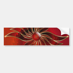 Rouge comme Sticker pare-flamme