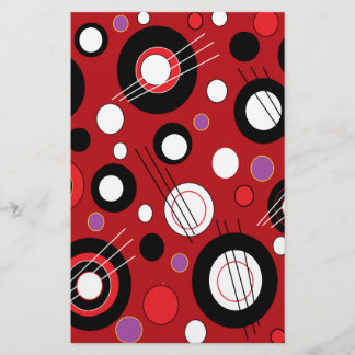 Rouge de rouge à lèvres de polka