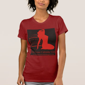 Rouge de T-shirt de TCG