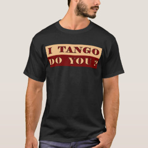 rouge de tango du T-shirt i