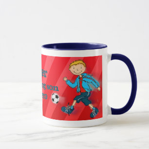 Rouge de tasse de héros du football du football de