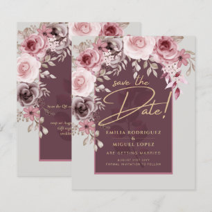 Rouge écarlate Fleurs roses en mariage ÉCONOMISEZ