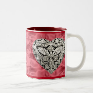 Rouge Elegant Designer Coeur Mug