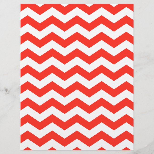 Rouge et Blanc Zig Zag (Devant)