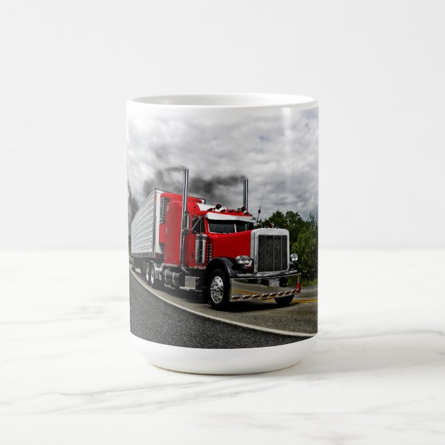 Rouge et tasse de Rollin Peterbilt (Centre)