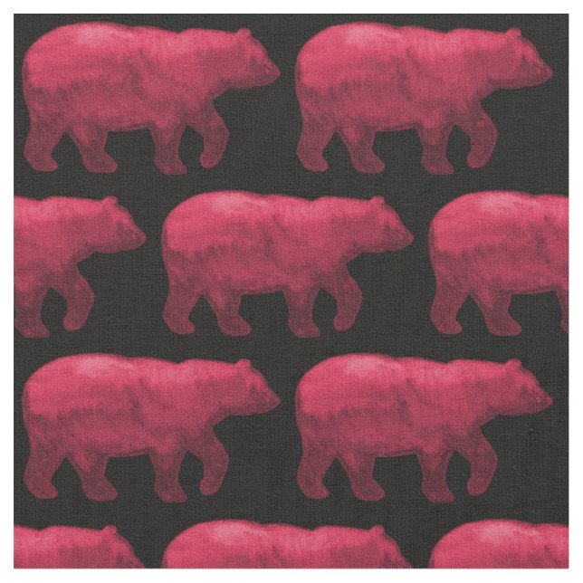 Rouge foncé concernez le tissu noir H (Fermer)