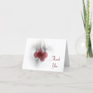 Rouge Frosty Merci de baies d'hiver