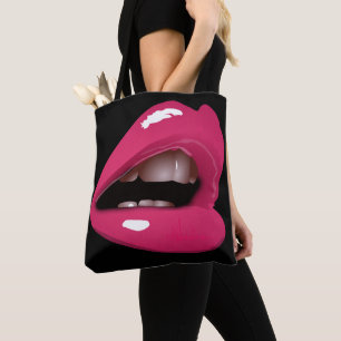 ROUGE LÈVRES ROSE BOUCHE SAC TOTES