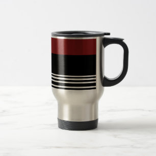 Rouge /Noir/ Argent > Mug de voyage de café