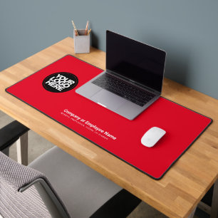Rouge Nom de logo d'entreprise personnalisé, slo