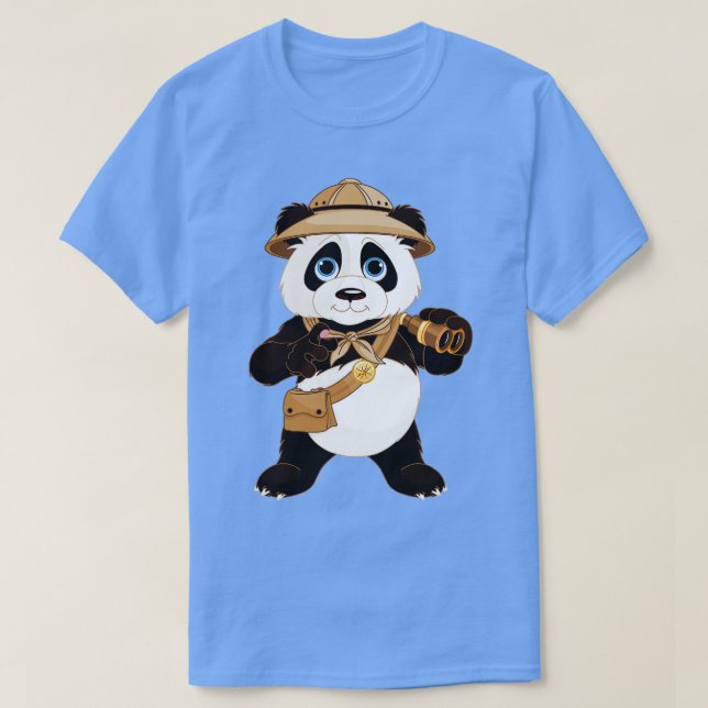 Rouge Panda Tshirt classique (21) (Design devant)