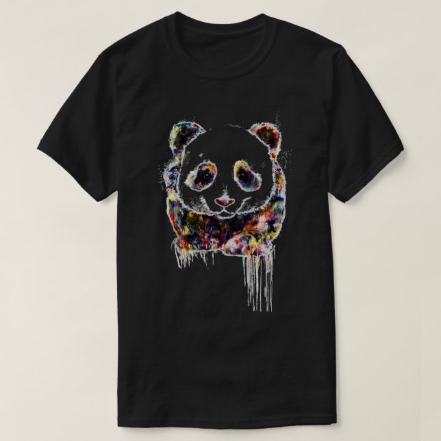 Rouge Panda Tshirt classique (3) (Design devant)