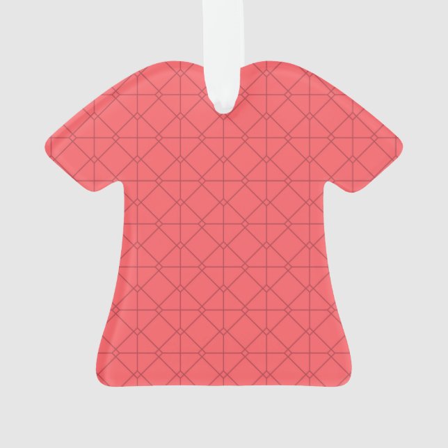 Rouge pastel, cool, tendance, illustration décorat (dos)
