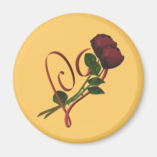 Rouge Roses Rouge Coeur rouge Aimant