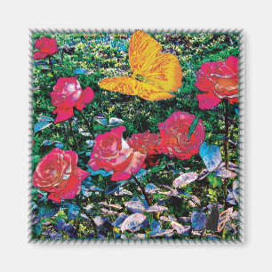 Rouge Roses Rouge Roses Magnet