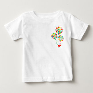 Rouge, rusé, t-shirt ballon pour enfant