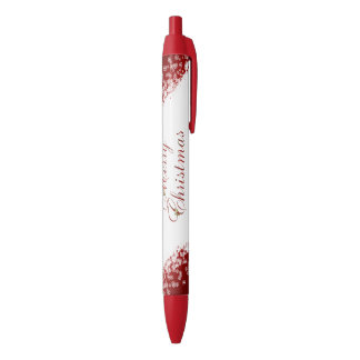 Rouge Stylo de neige de Joyeux Noël