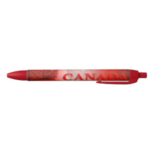 Rouge Stylo Souvenir Canada Feuille d'érable