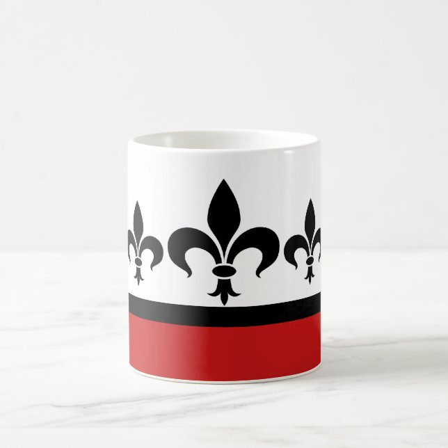 Rouge Swanky Fleur De Lis Mug (Centre)
