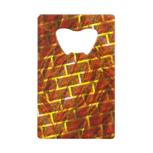 Rouge taché, rayé, doré ou effet brique?