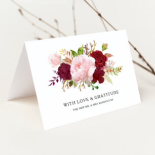 Rouge Tropical et Romantique Merci