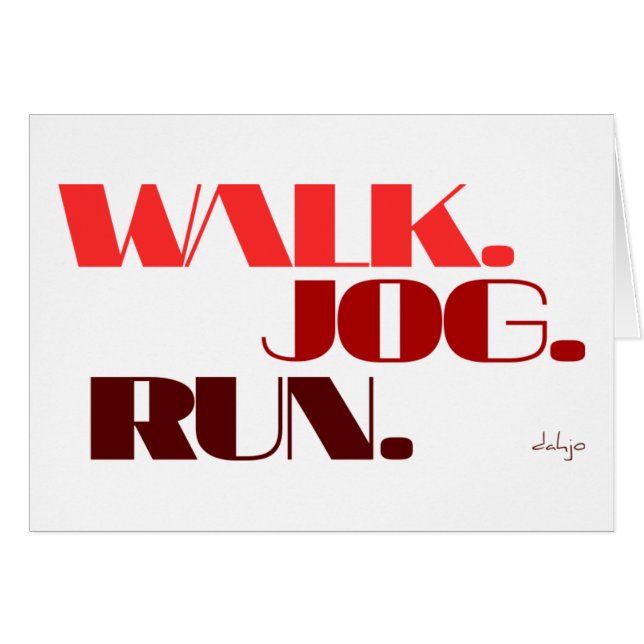 ROUGE WALK JOG RUN (police CHUNKY) (Devant horizontal)