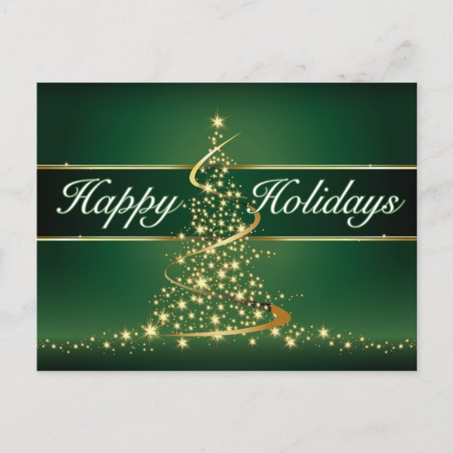 Rougeoyer allume bonnes fêtes la carte postale (Devant)