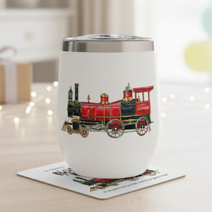 Rouges Train 11 oz Stainless Steel Tumbler