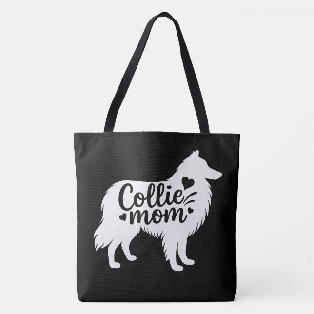 Rough Collie Maman Sac fourre-tout (Devant)