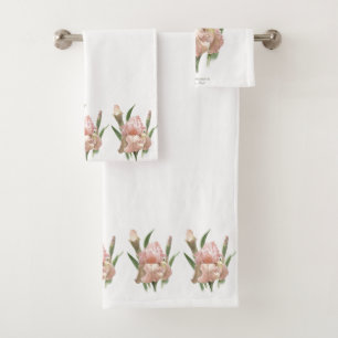 Rougissent l'iris rose