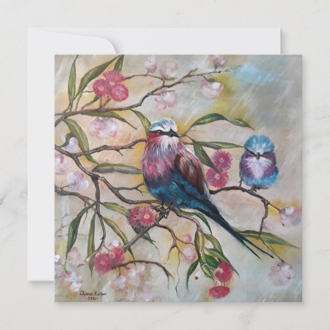 Rouleau à poitrine Lilac avec bébé (Devant)