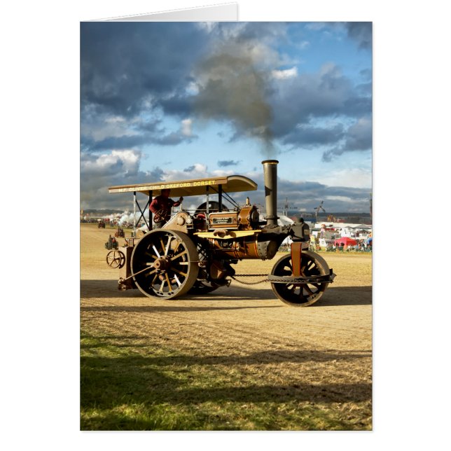 Rouleau à vapeur 8 tonnes Fowler (Devant)