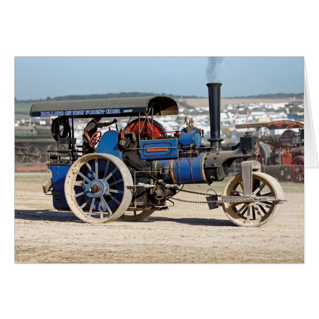 Rouleau de 10 tonnes Aveling & Porter Moby Dick (Devant horizontal)