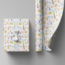 Rouleau de papier cadeau pour les soins de la peau