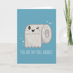 Rouleau de toilette mignonne personnalisable