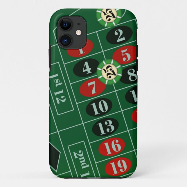 Roulette Iphone personnalisé 5 Coque (Dos)