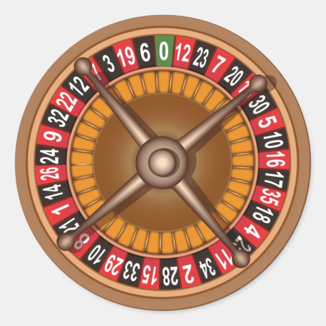 Roulette Roulette autocollants (Devant)