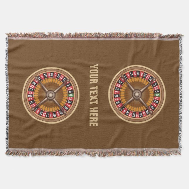 Roulette Roulette Jeu personnalisé couverture (Devant)