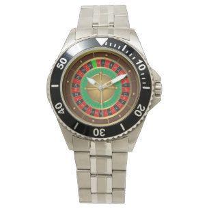 Roulette Roulette Montre en Acier Inoxydable