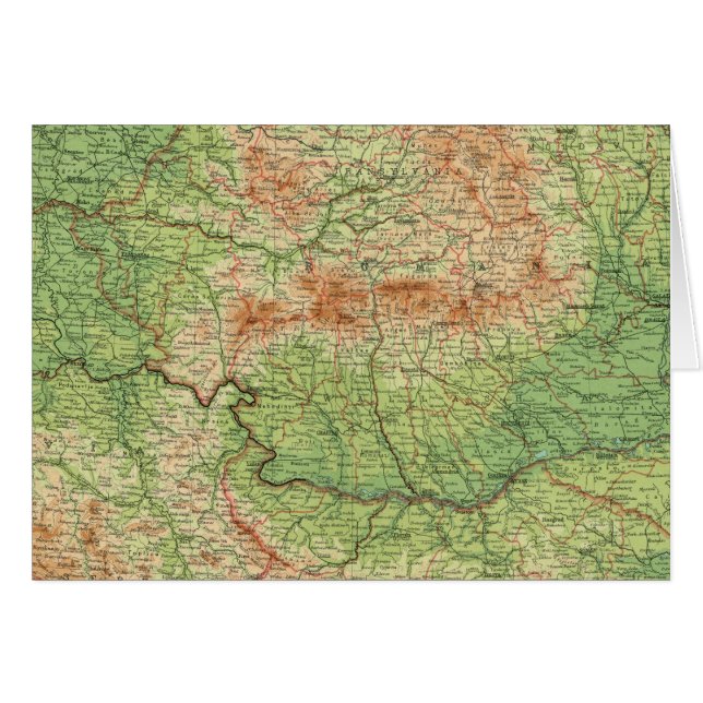 Roumanie et États voisins (Devant horizontal)