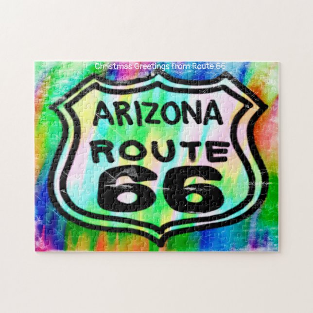 Route 66 Art Déco Arizona. Jigsaw Puzzle (Horizontal)