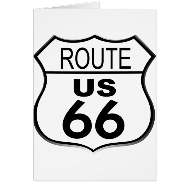 Route 66 {customisez votre arrière - plan) (Devant)