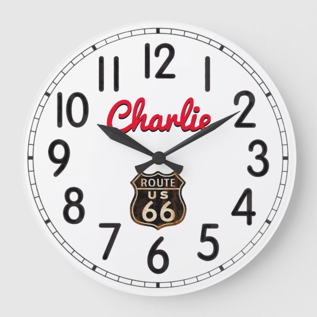Route 66 - Grande horloge (Recto)