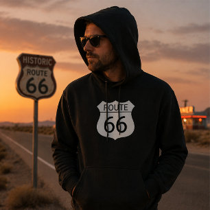 Route 66 Sweat à capuche pour homme