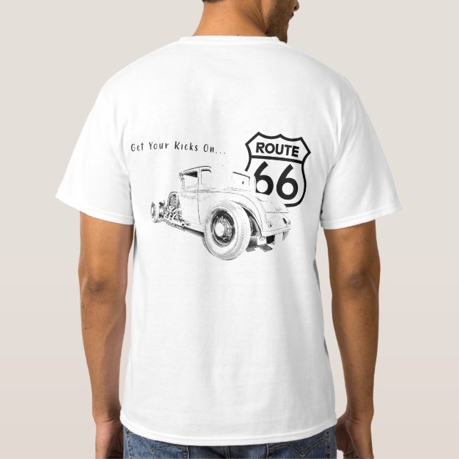 Route 66 T-shirt (Dos)